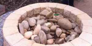 Rocks in a well