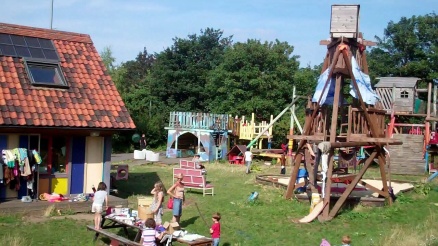 An adventure playground in Hackney